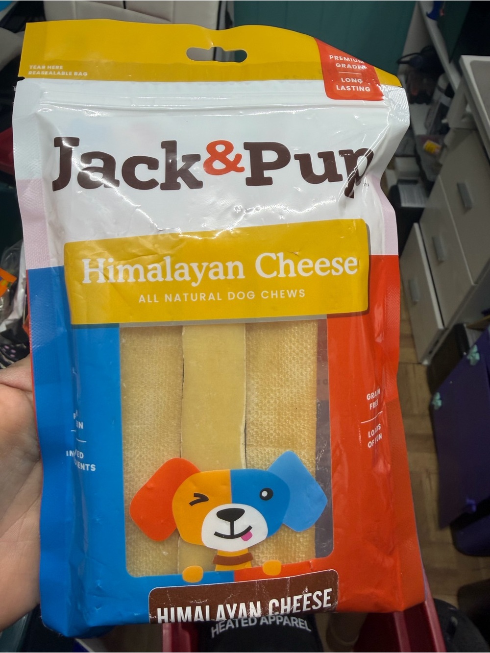 Himalayan Cheese Dog Chews - Natural Cheddar-Colored Treats